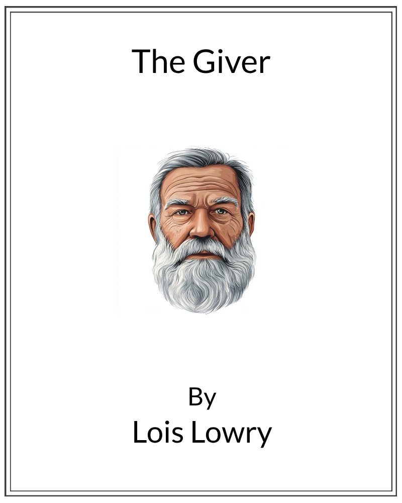 Cover image for Giver, The (only available on author's website)